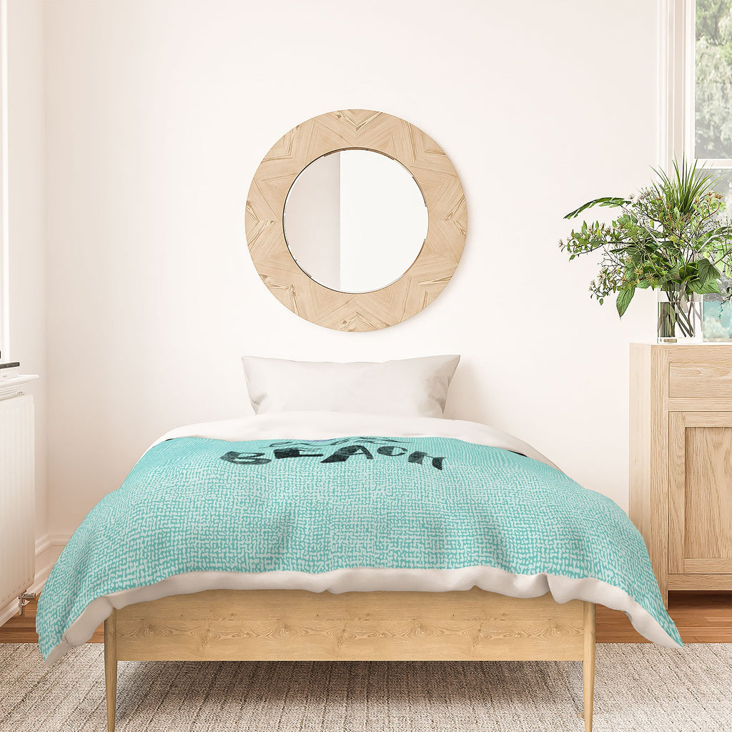 Nick Nelson Lifes A Beach Duvet Cover