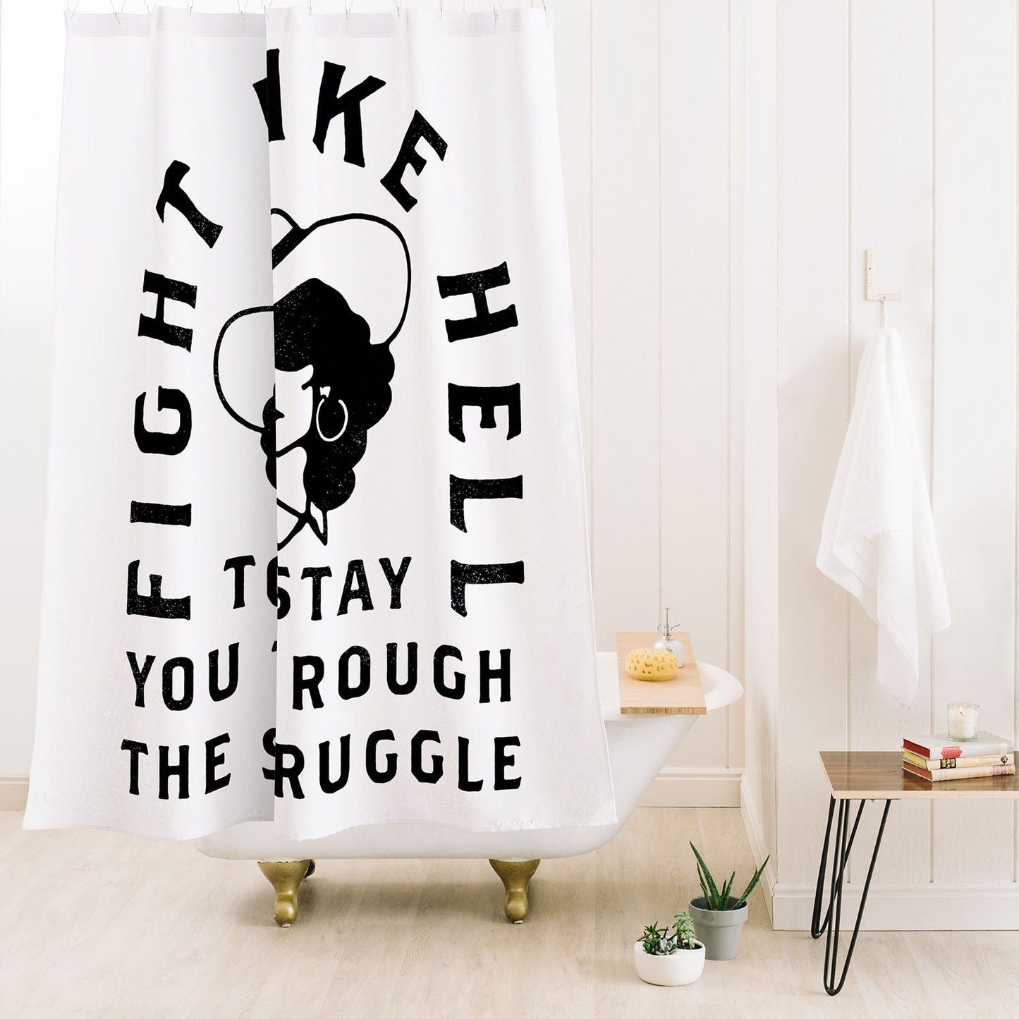 Nick Quintero Stay You Shower Curtain