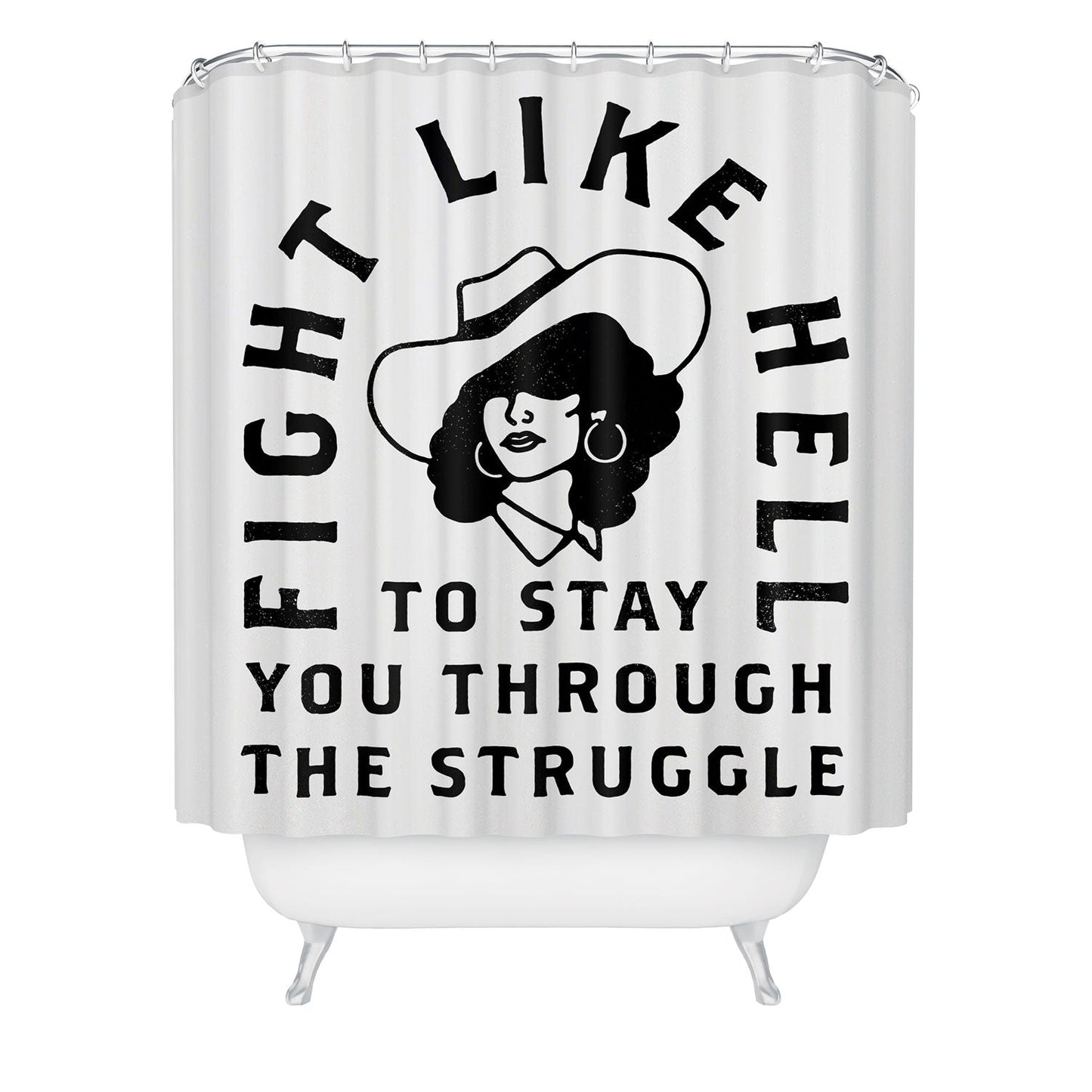 Nick Quintero Stay You Shower Curtain