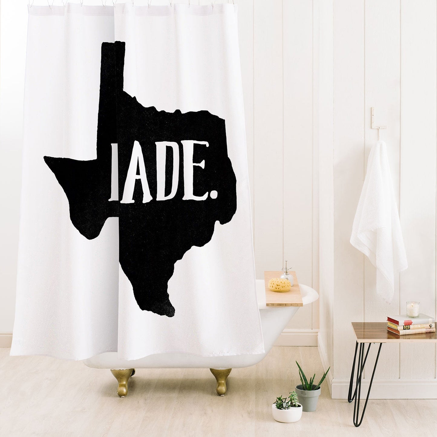 Nick Quintero Texas Made Shower Curtain