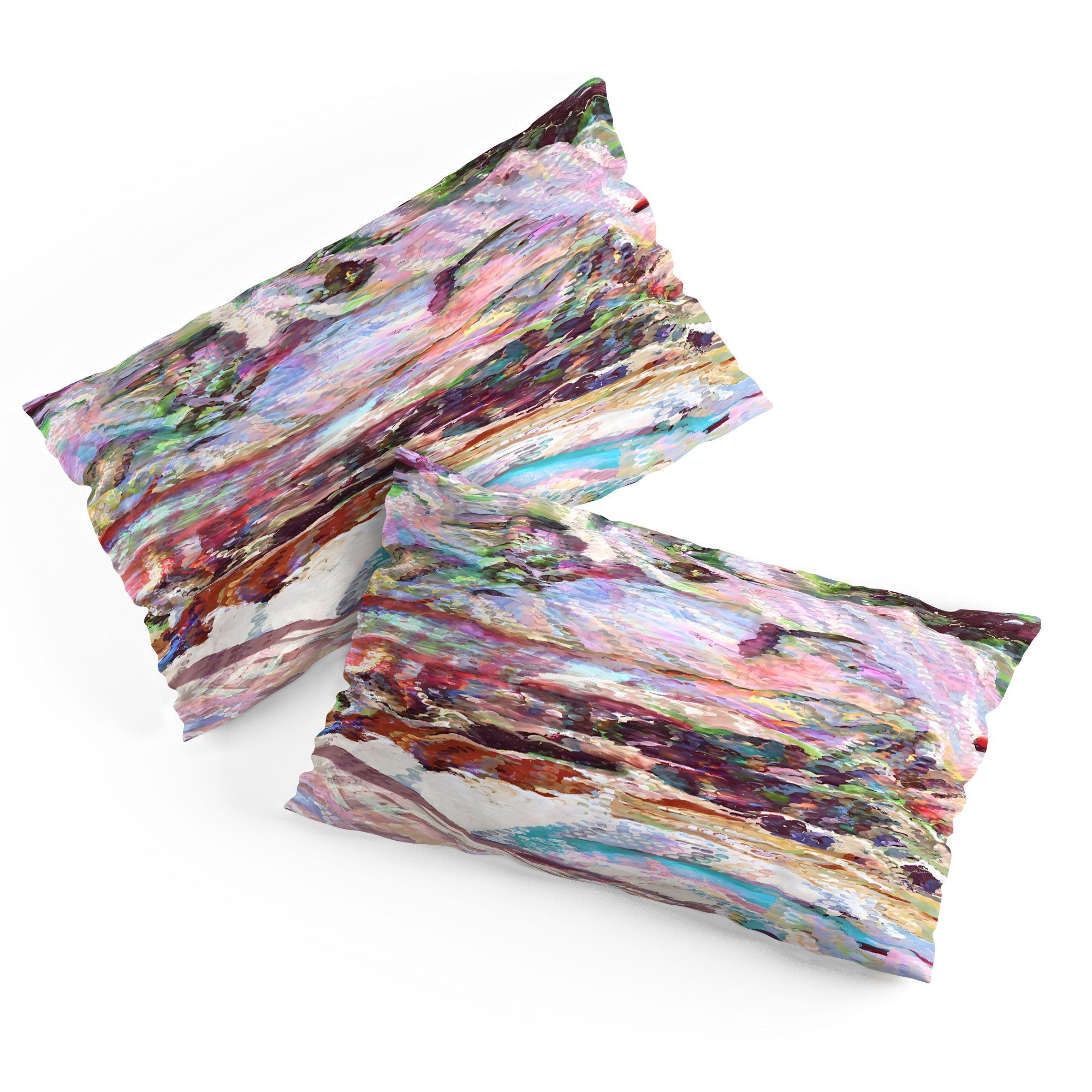 83 Oranges Sequin Haze Pillow Shams