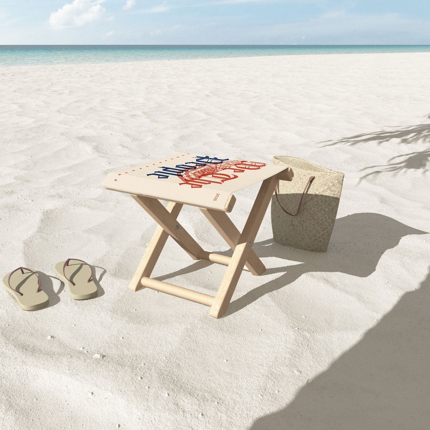 DENY Designs We The People ii Folding Stool