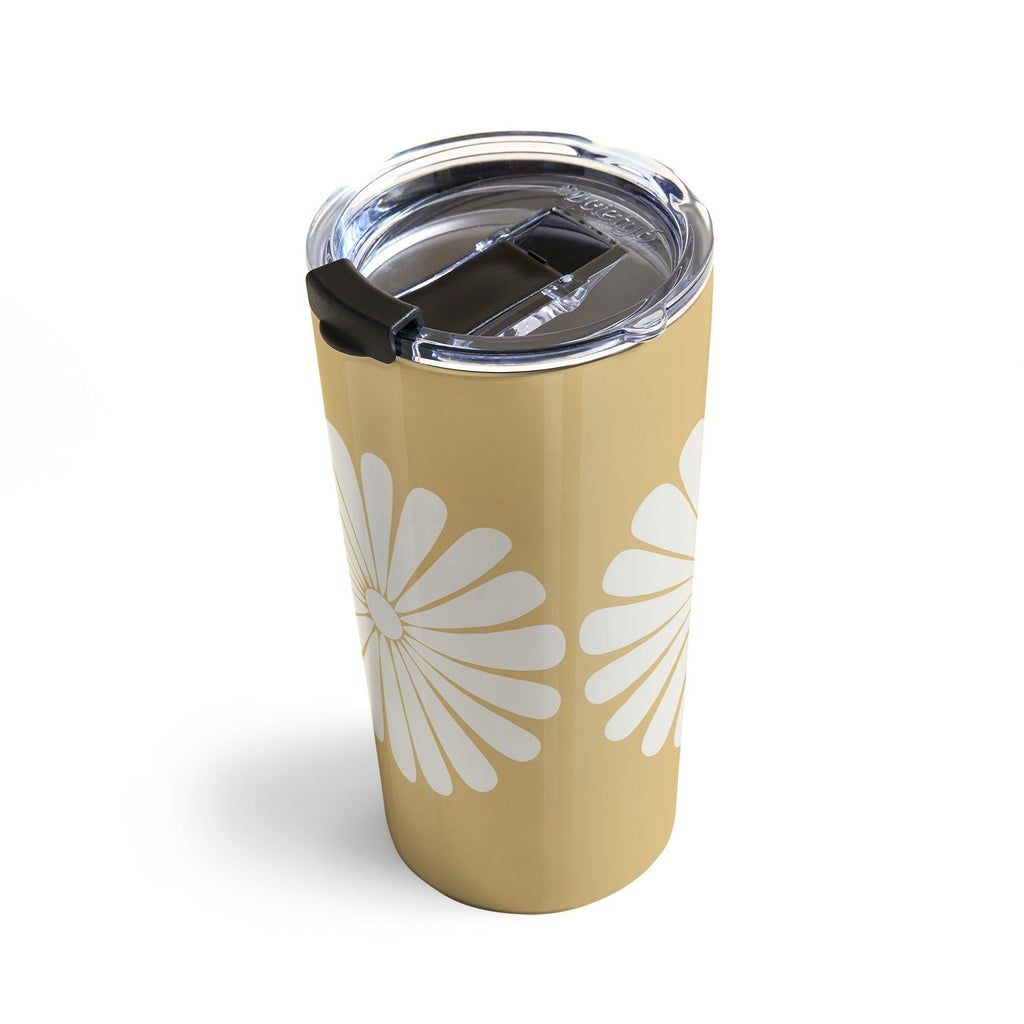 Colour Poems Retro Daisy XXIV Travel Mug