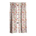 Ninola Design Botanic Retreat Lily Lush Floral Orange Green Blackout Window Curtain
