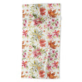 Ninola Design Botanic Retreat Lily Lush Floral Orange Green Beach Towel