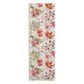 Ninola Design Botanic Retreat Lily Lush Floral Orange Green Yoga Towel