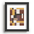 Ninola Design Everyday Artifact Modern Color Block Texture Earthy Recessed Framing Rectangle