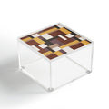 Ninola Design Everyday Artifact Modern Color Block Texture Earthy Acrylic Box