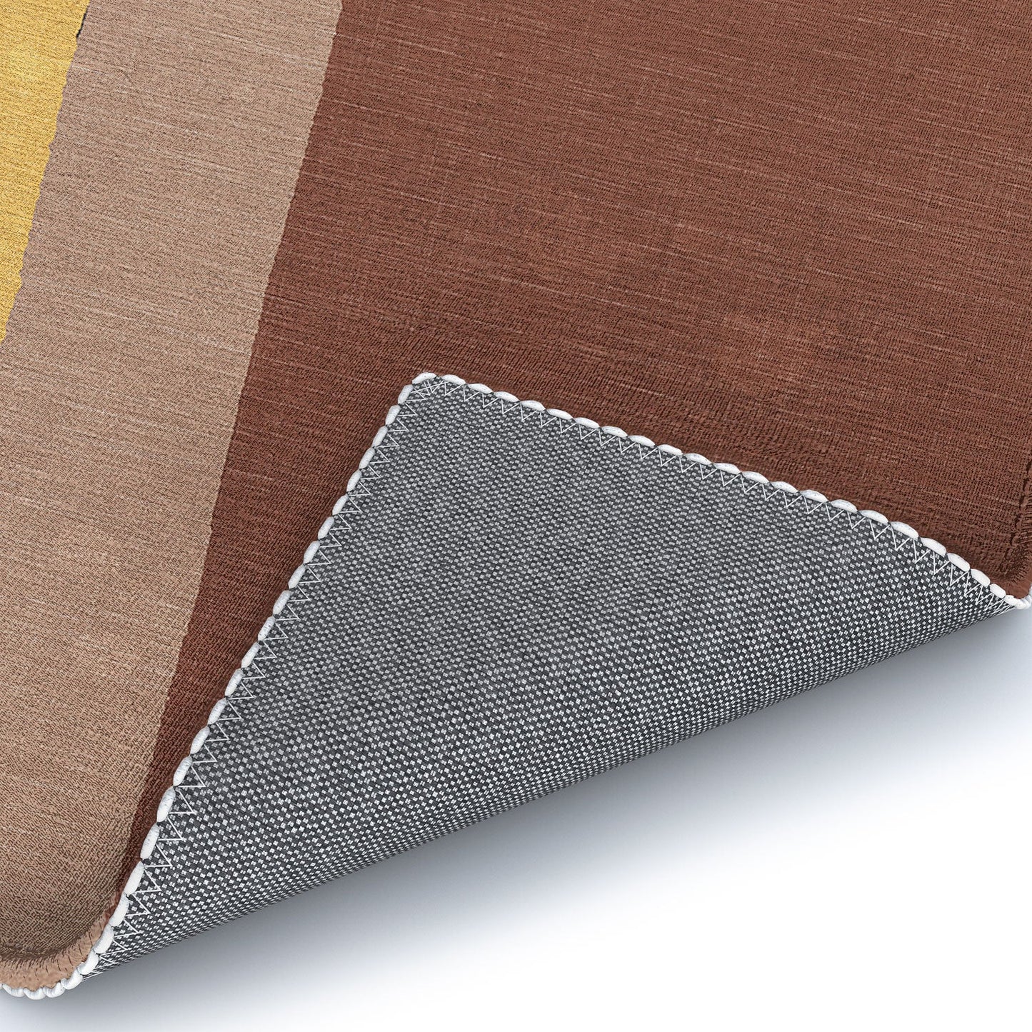 Ninola Design Everyday Artifact Modern Color Block Texture Earthy Area Rug