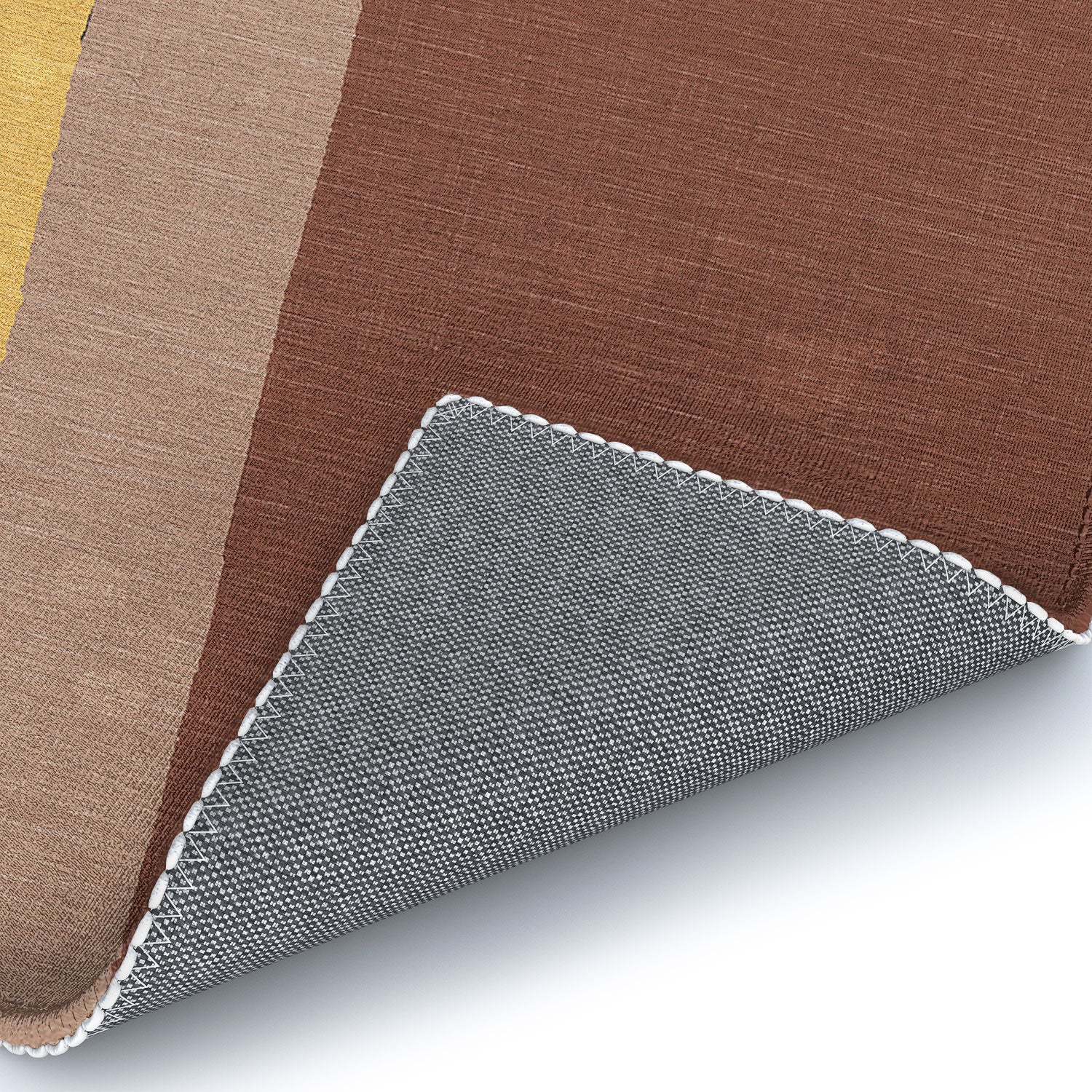 Ninola Design Everyday Artifact Modern Color Block Texture Earthy Area Rug