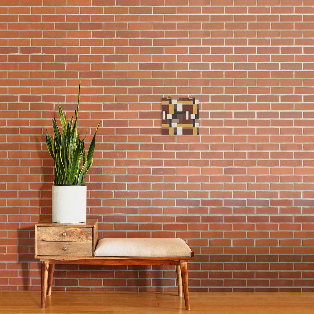 Ninola Design Everyday Artifact Modern Color Block Texture Earthy Art Print
