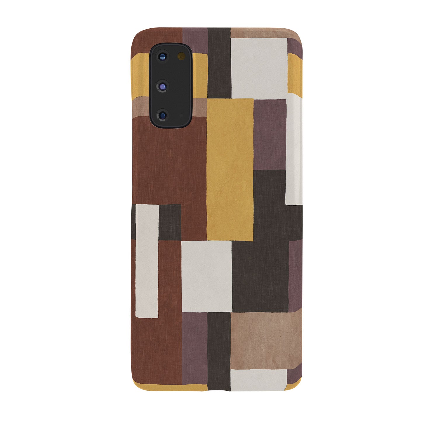 Ninola Design Everyday Artifact Modern Color Block Texture Earthy Phone Case
