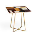 Ninola Design Everyday Artifact Modern Color Block Texture Earthy Side Table