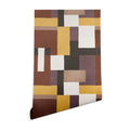 Ninola Design Everyday Artifact Modern Color Block Texture Earthy Wallpaper