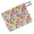 Ninola Design Fruits Pitaya Papaya Pawpaw Picnic Blanket