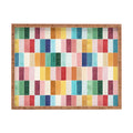 Ninola Design Modern Craft Rectangular Colorful Tiles Color Utopia Rectangular Tray