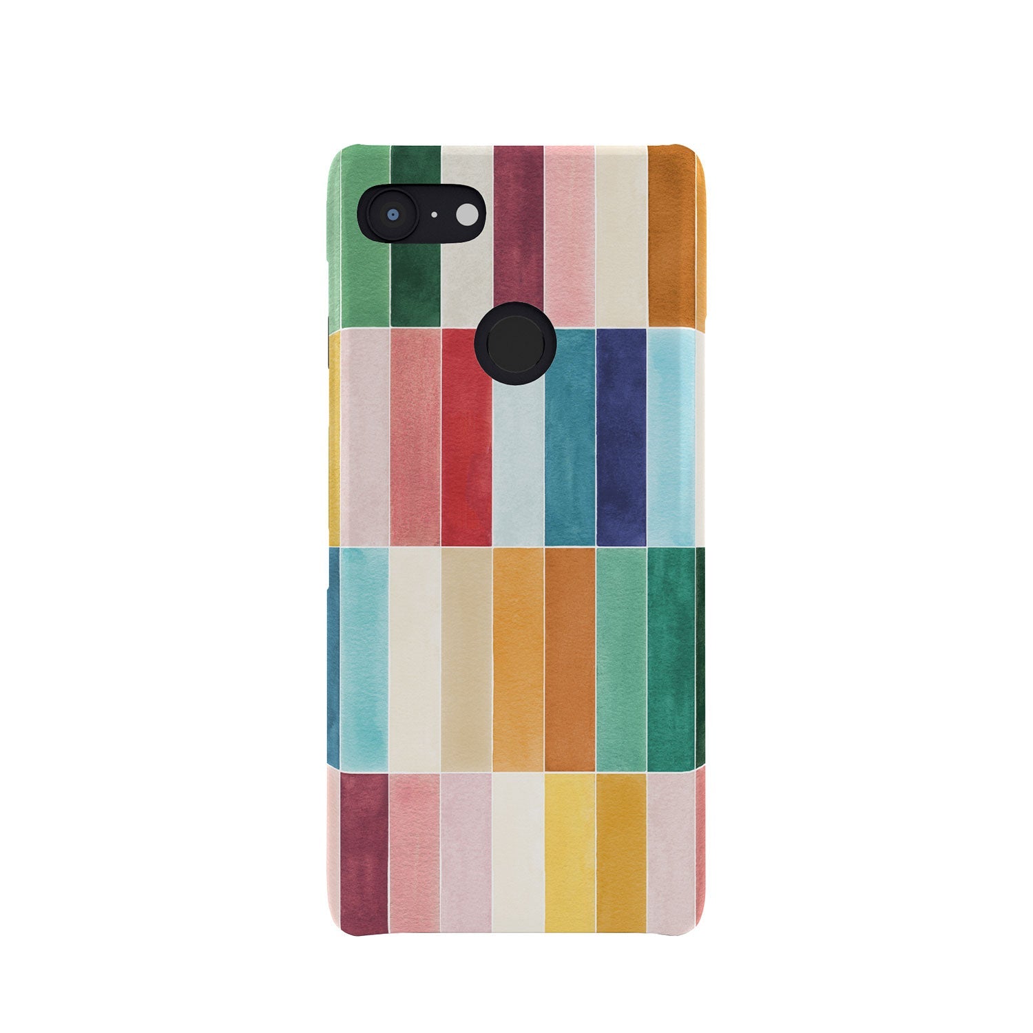 Ninola Design Modern Craft Rectangular Colorful Tiles Color Utopia Phone Case