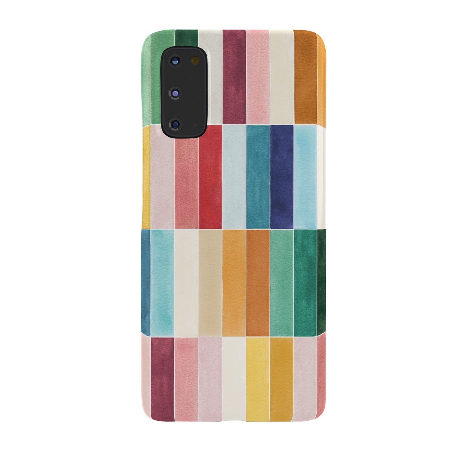 Ninola Design Modern Craft Rectangular Colorful Tiles Color Utopia Phone Case