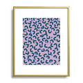 Camilla Foss Pebbles Mix Metal Framed Art Print