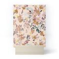 Ninola Design Botanic Retreat Floral Oleander Whimsical Soft Pink Mini Art Print