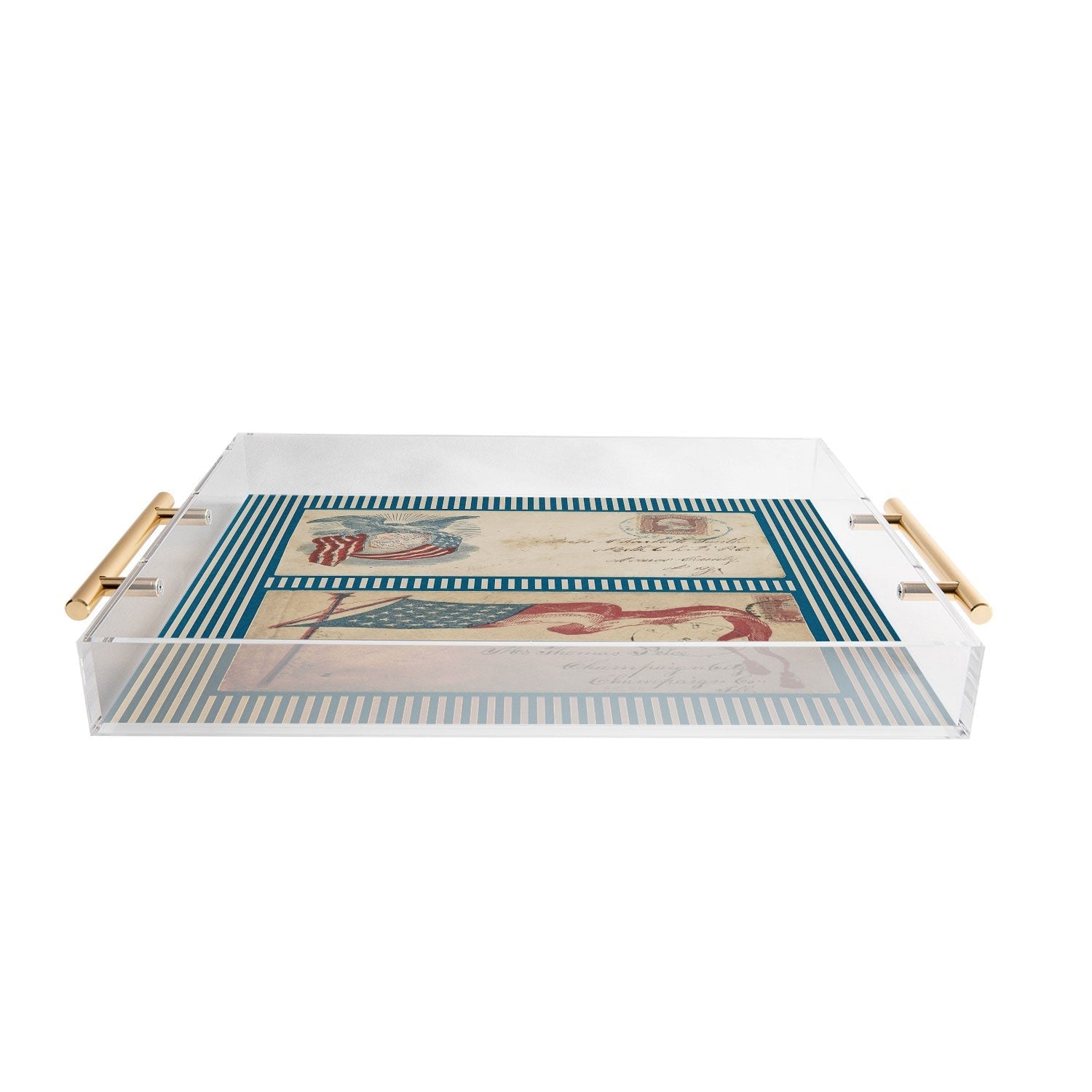 DENY Designs Civil War Envelopes Acrylic Tray