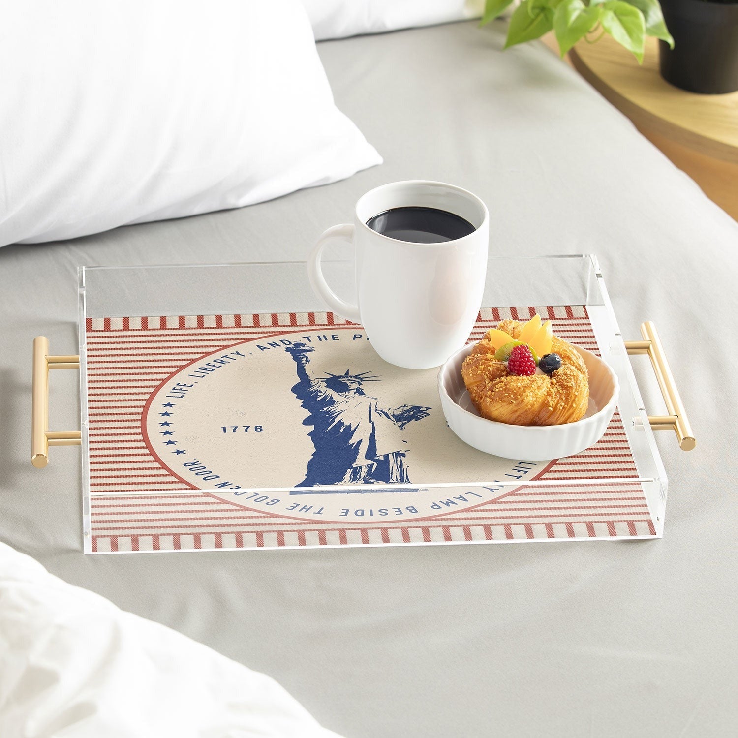DENY Designs Life Liberty Acrylic Tray
