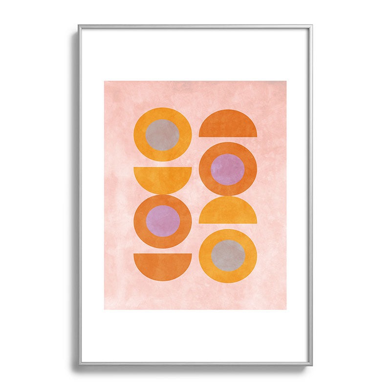 Mirimo Warm Balance Metal Framed Art Print