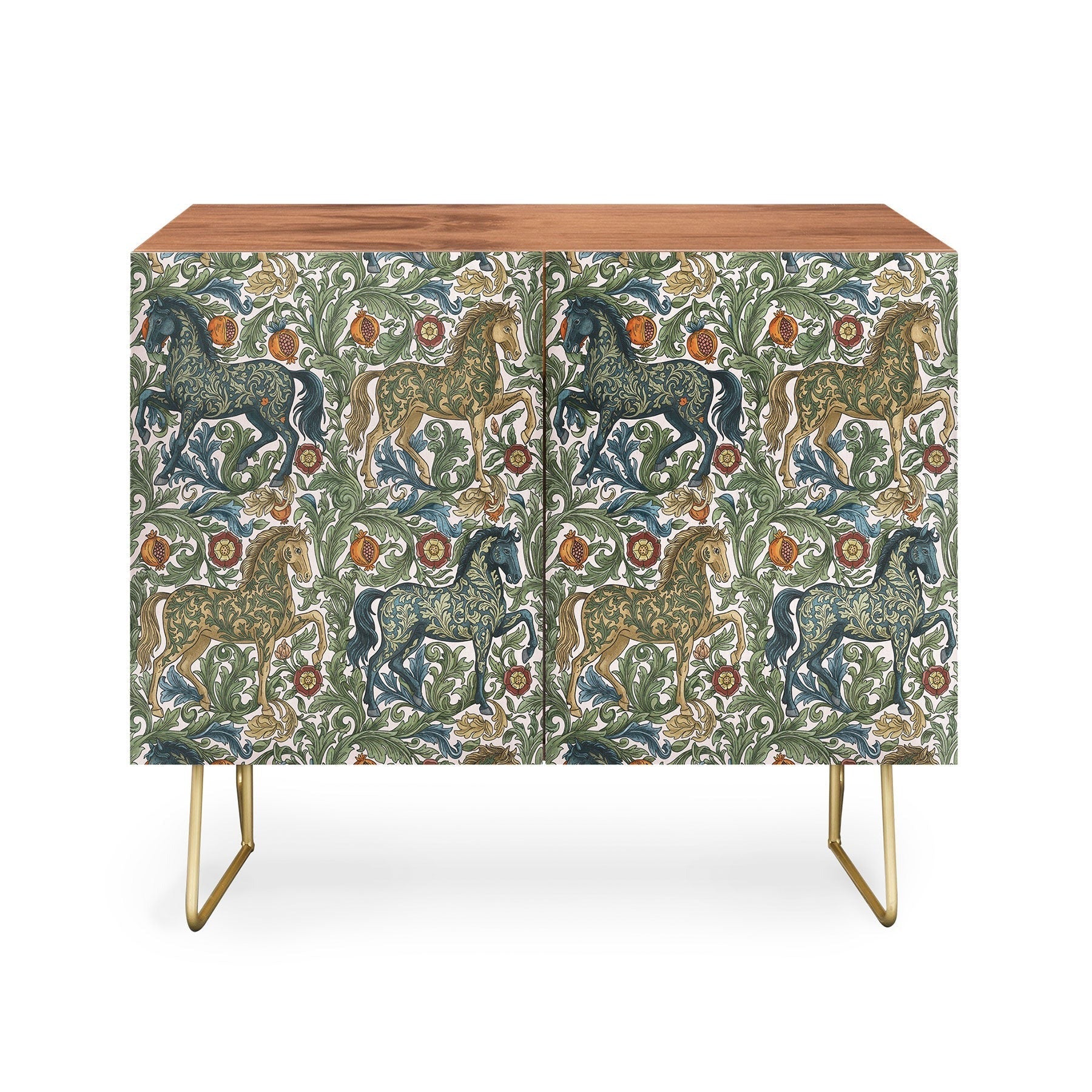 Marta Barragan Camarasa Renaissance Horse Garden Credenza