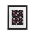 Jennifer Labre Cherries and Bows Framed Art Print