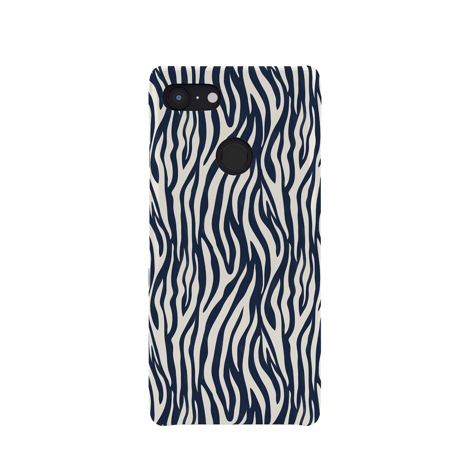 Avenie BR Navy Tiger Stripes Phone Case