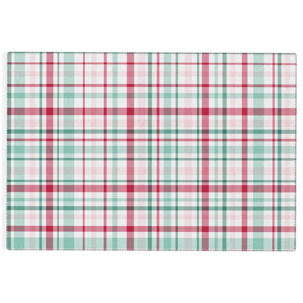 Lisa Argyropoulos Merry Vintage Plaid Outdoor Rug