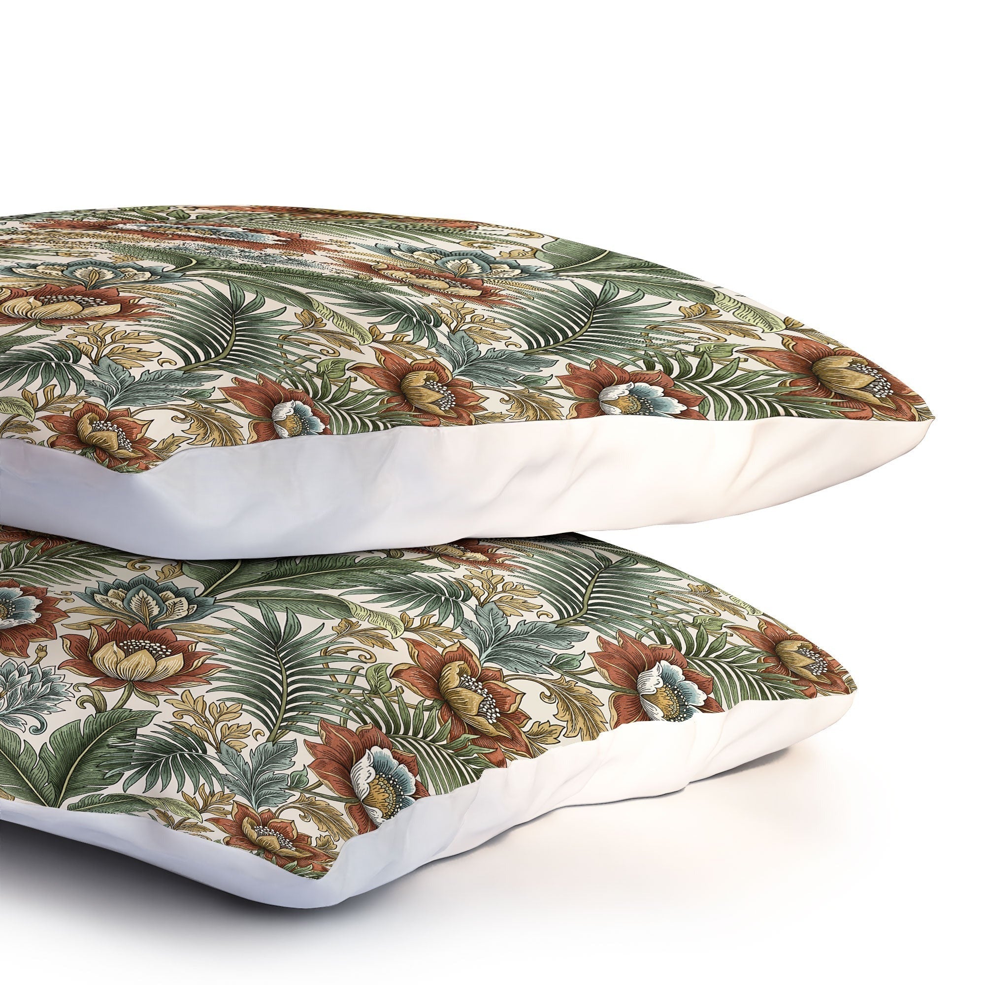 Marta Barragan Camarasa Retro Jungle Garden Pillow Shams
