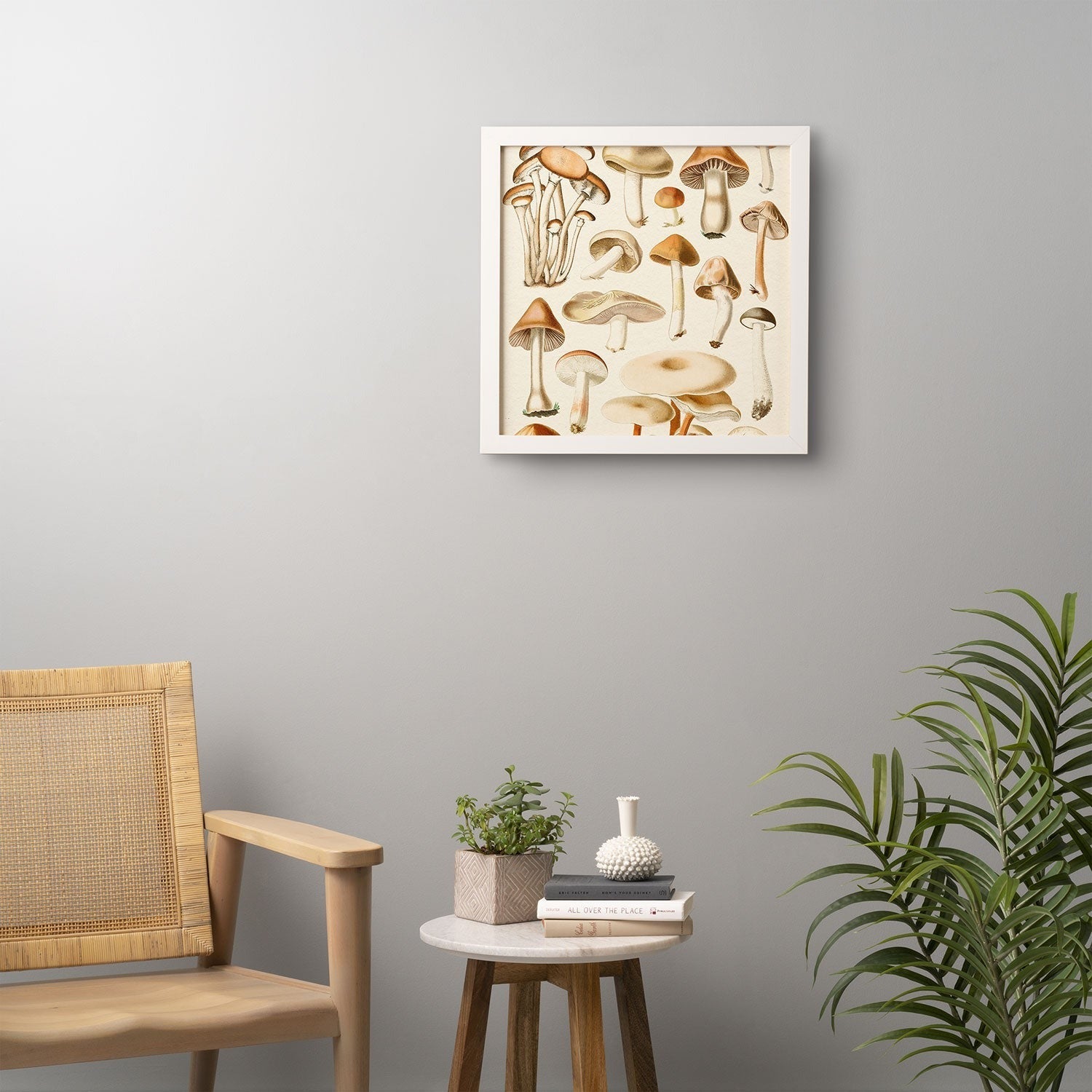Gal Design Mushrooms Collection Framed Wall Art