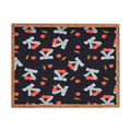 Jennifer Labre Cherries and Bows Rectangular Tray