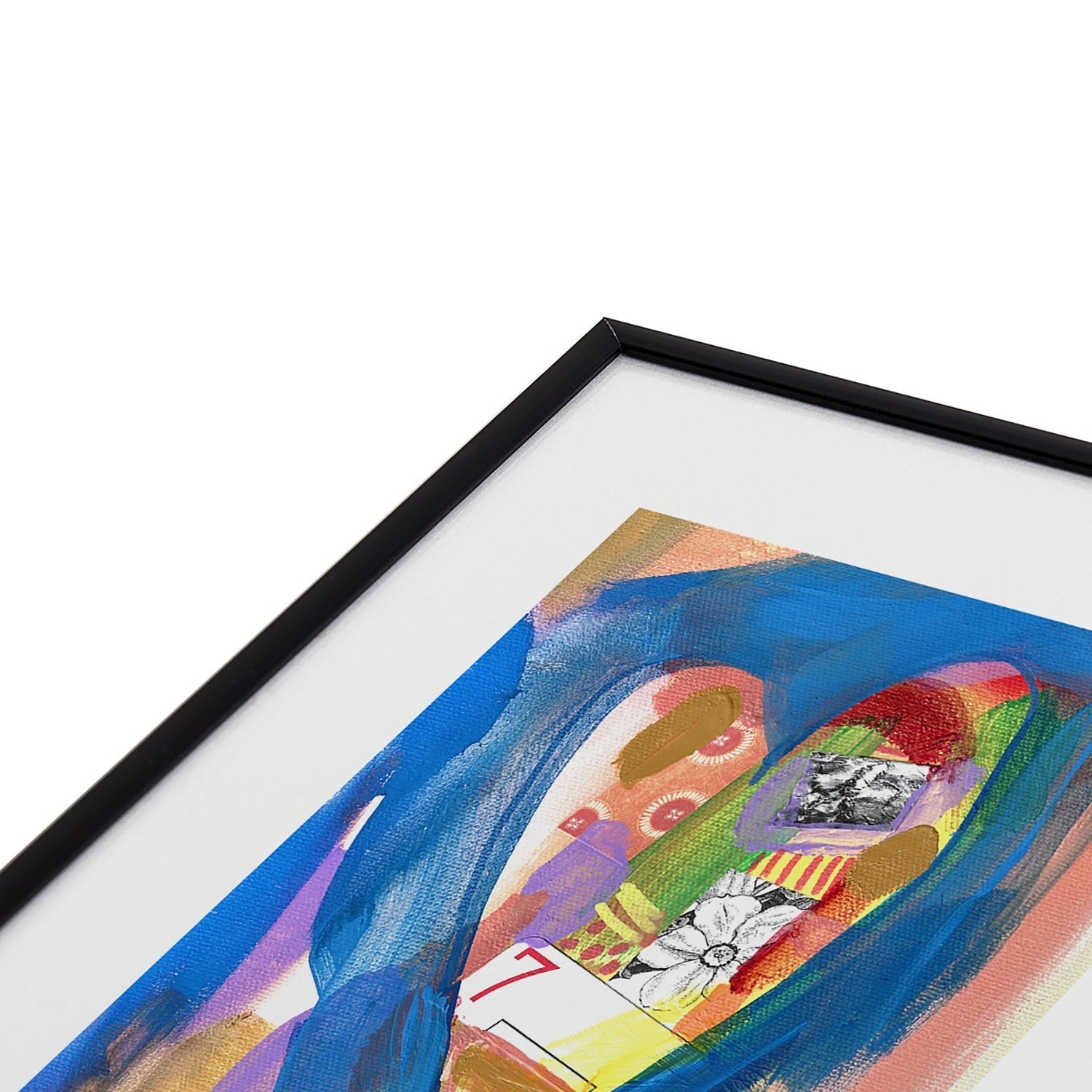 Natalie Baca Lucky in Love Metal Framed Art Print
