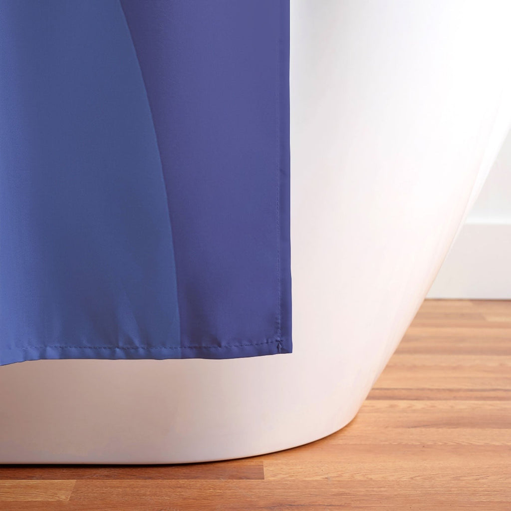 Camilla Foss Blue Pebble Shower Curtain