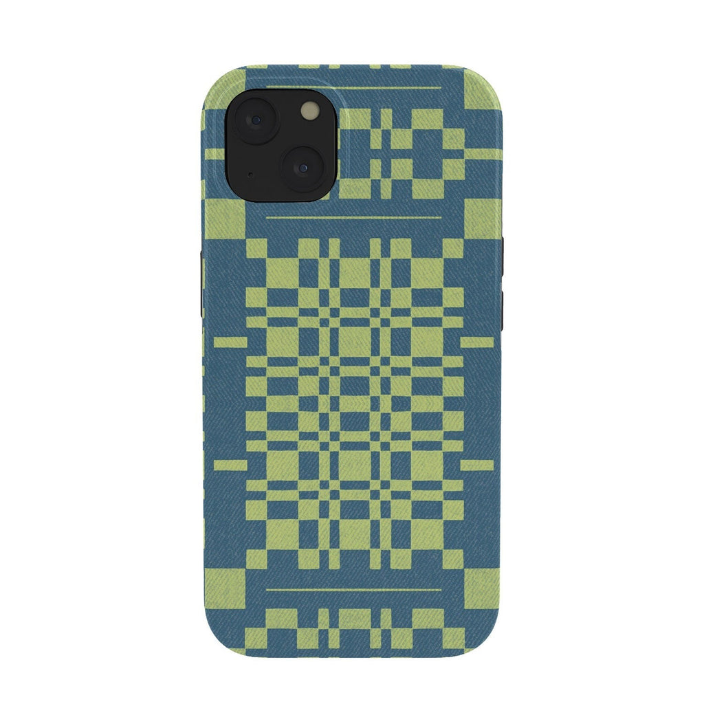 Marta Barragan Camarasa Nostalgic Grid Design Phone Case