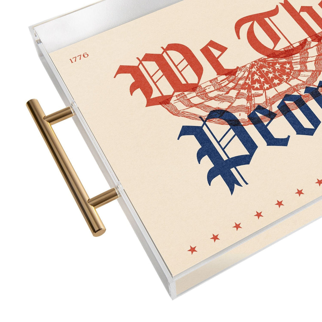 DENY Designs We The People ii Acrylic Tray
