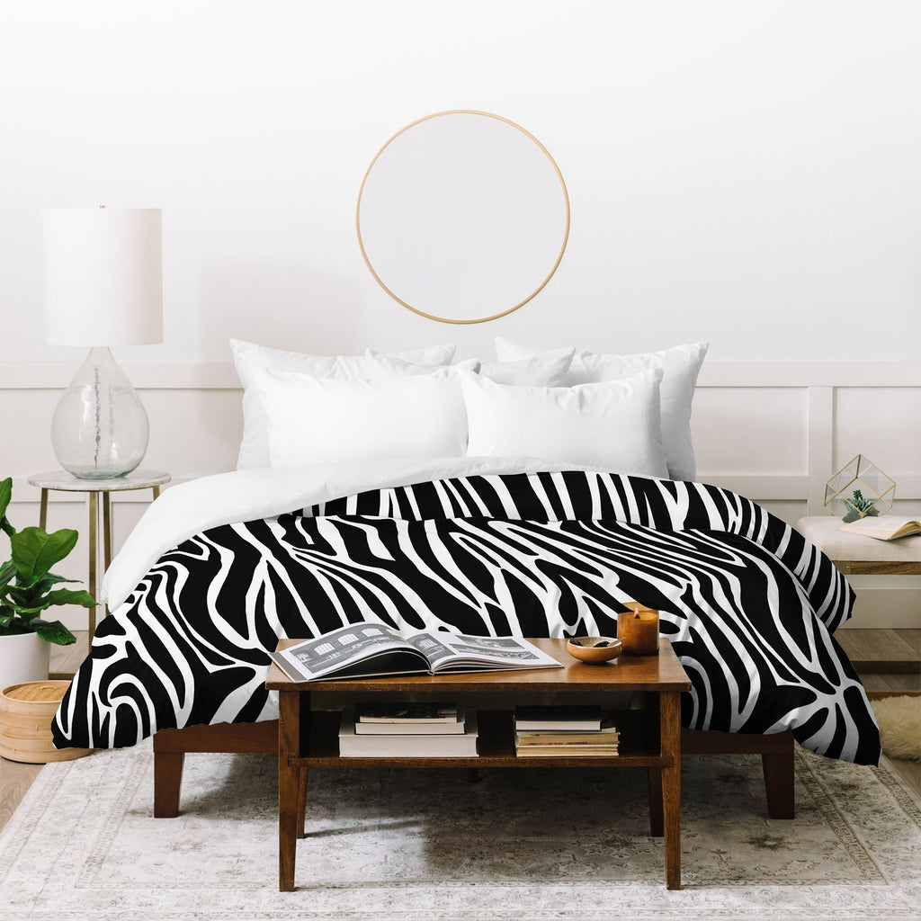 Jennifer Labre Wild Zebra Duvet Cover
