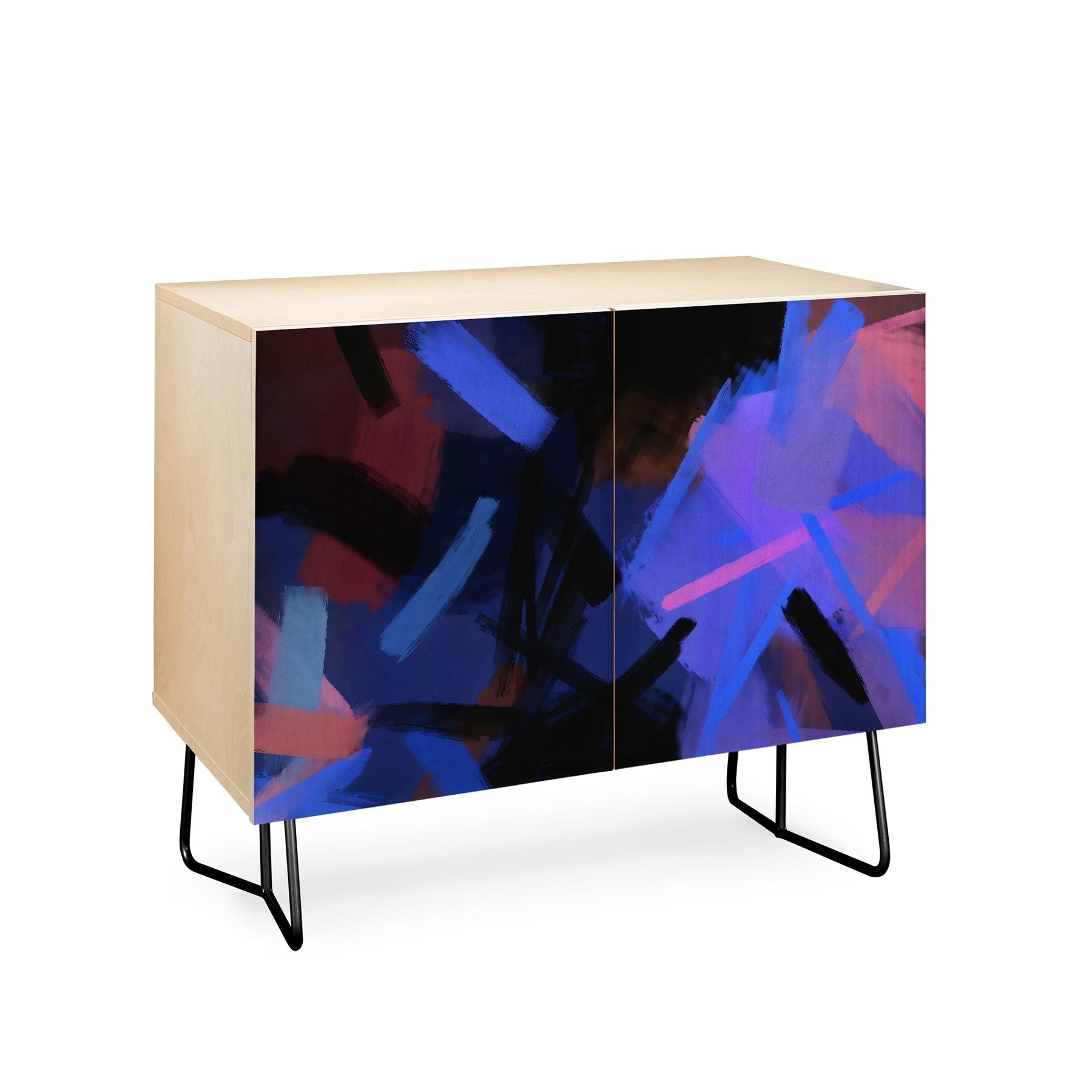 83 Oranges Midnight Sparks Credenza