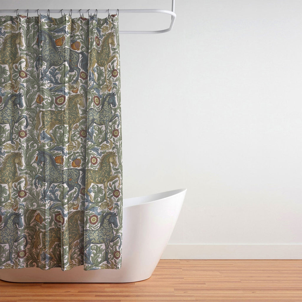Marta Barragan Camarasa Renaissance Horse Garden Shower Curtain