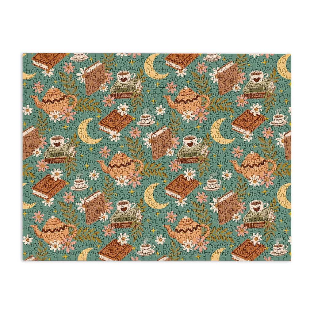 Avenie Moonlit Reading Nook I Puzzle