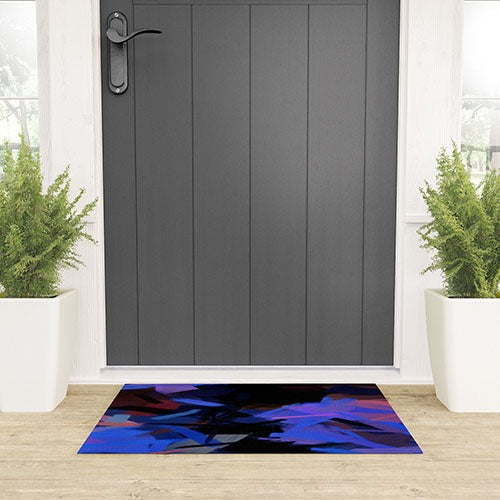 83 Oranges Midnight Sparks Welcome Mat