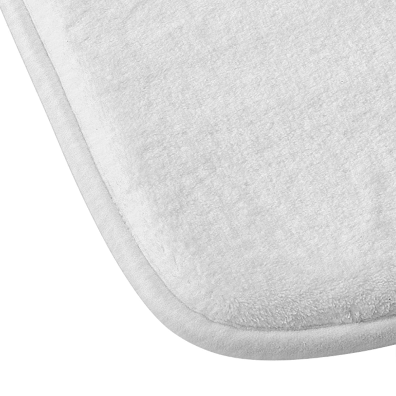 norarikka Dog and a Mini HalfRound Window Memory Foam Bath Mat
