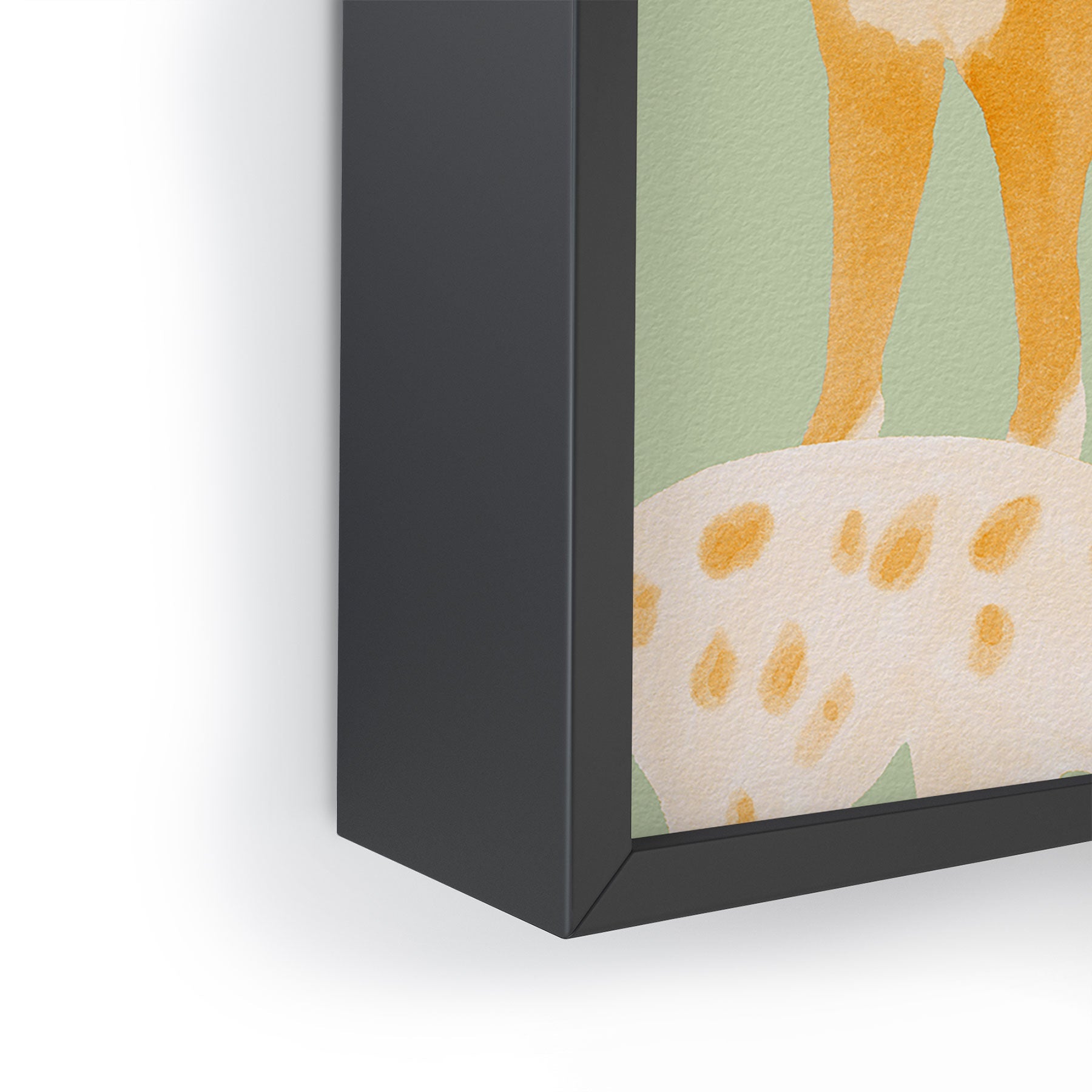 norarikka Three Dogs Lined Up Framed Mini Art Print