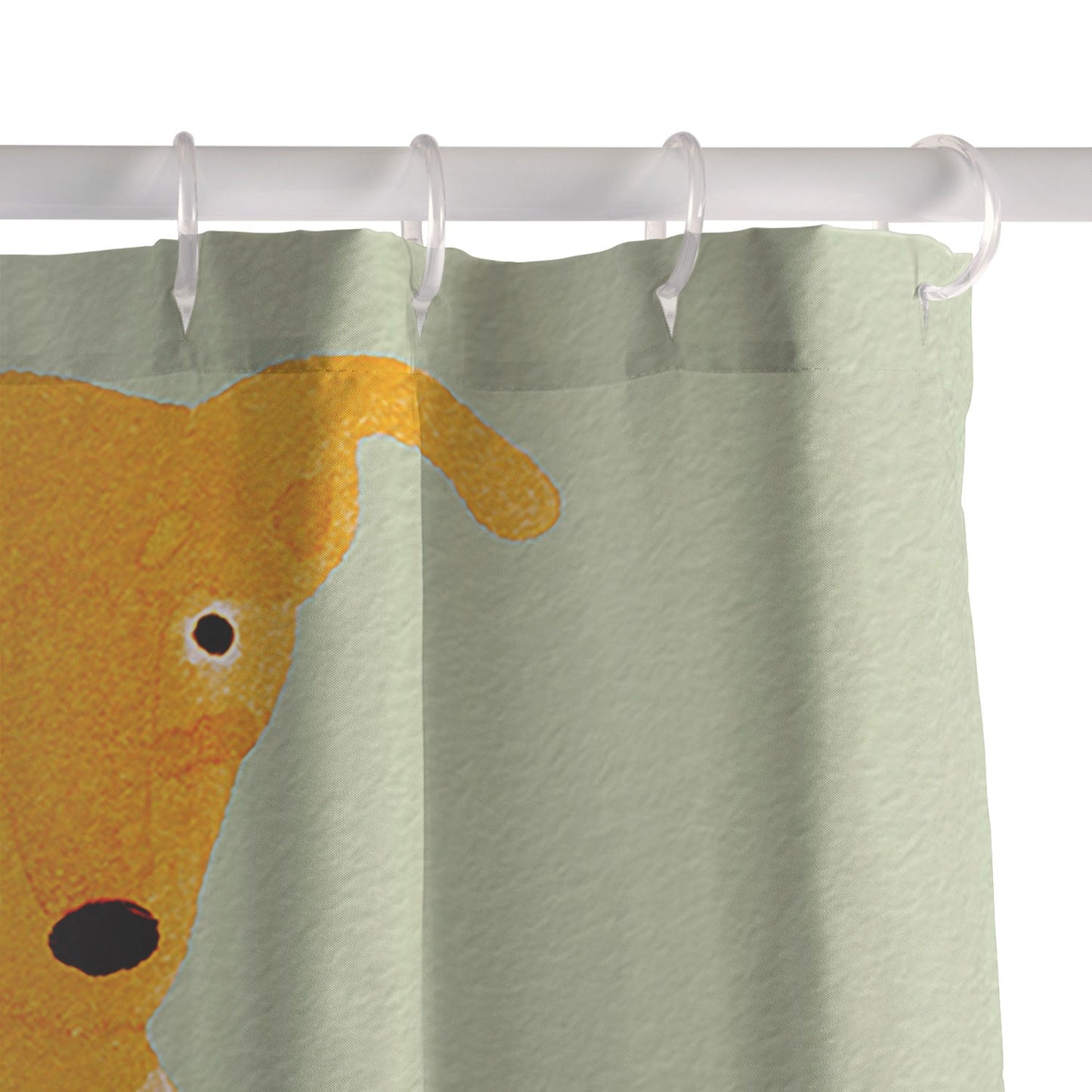 norarikka Three Dogs Lined Up Shower Curtain