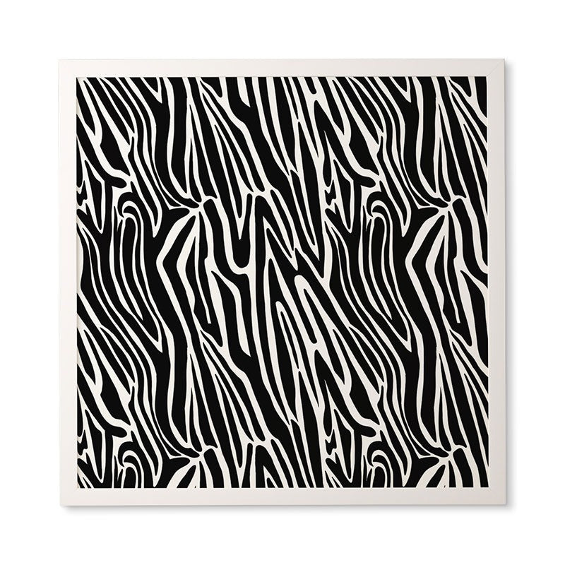 Jennifer Labre Wild Zebra Framed Wall Art