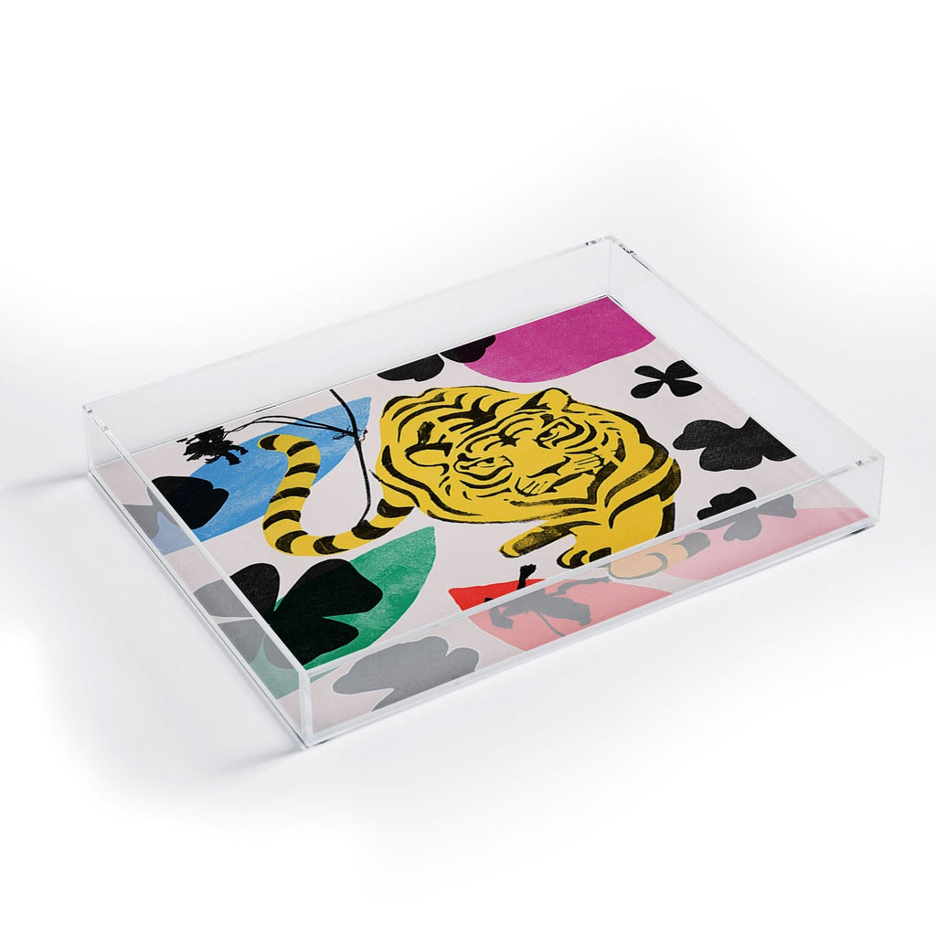 Garima Dhawan wild 3 Acrylic Tray