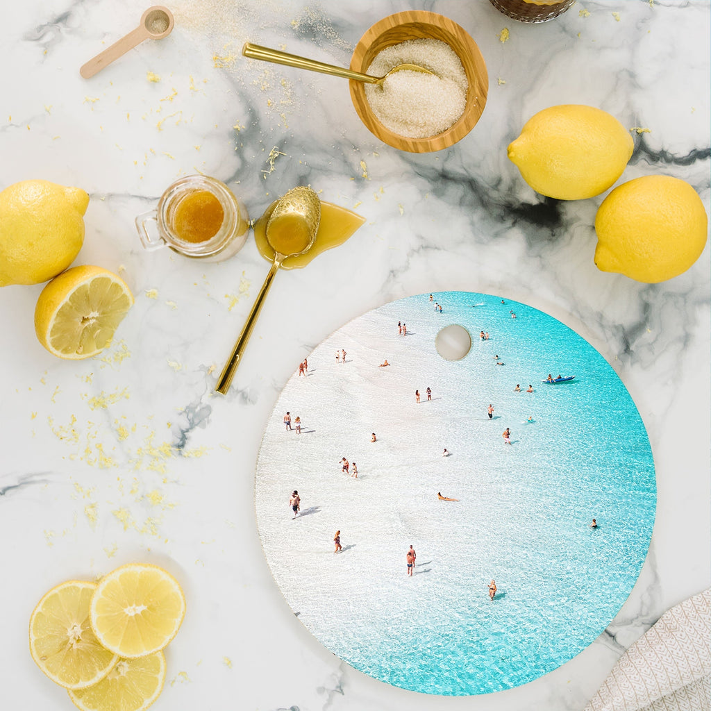 Gal Design Beach Daydream Cutting Board Round