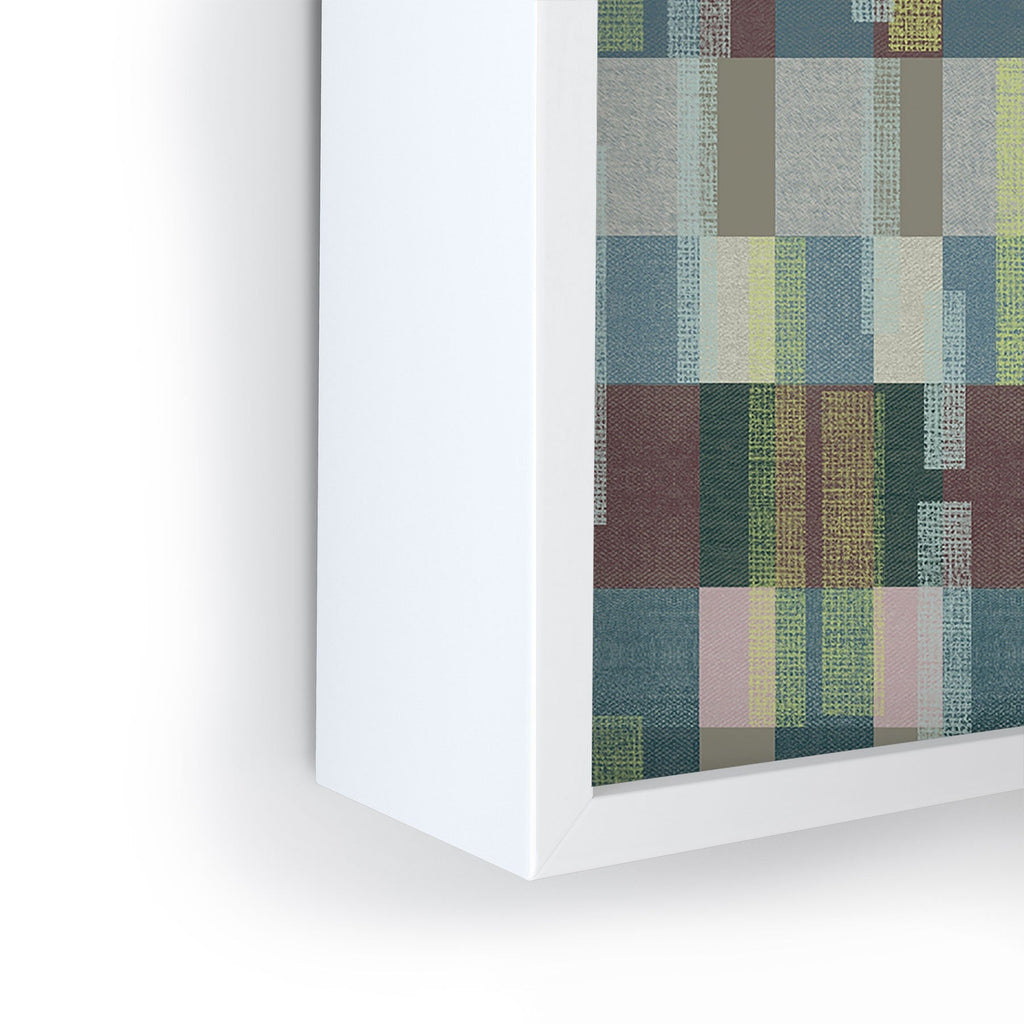 Marta Barragan Camarasa Dynamic Linear Blocks Framed Mini Art Print